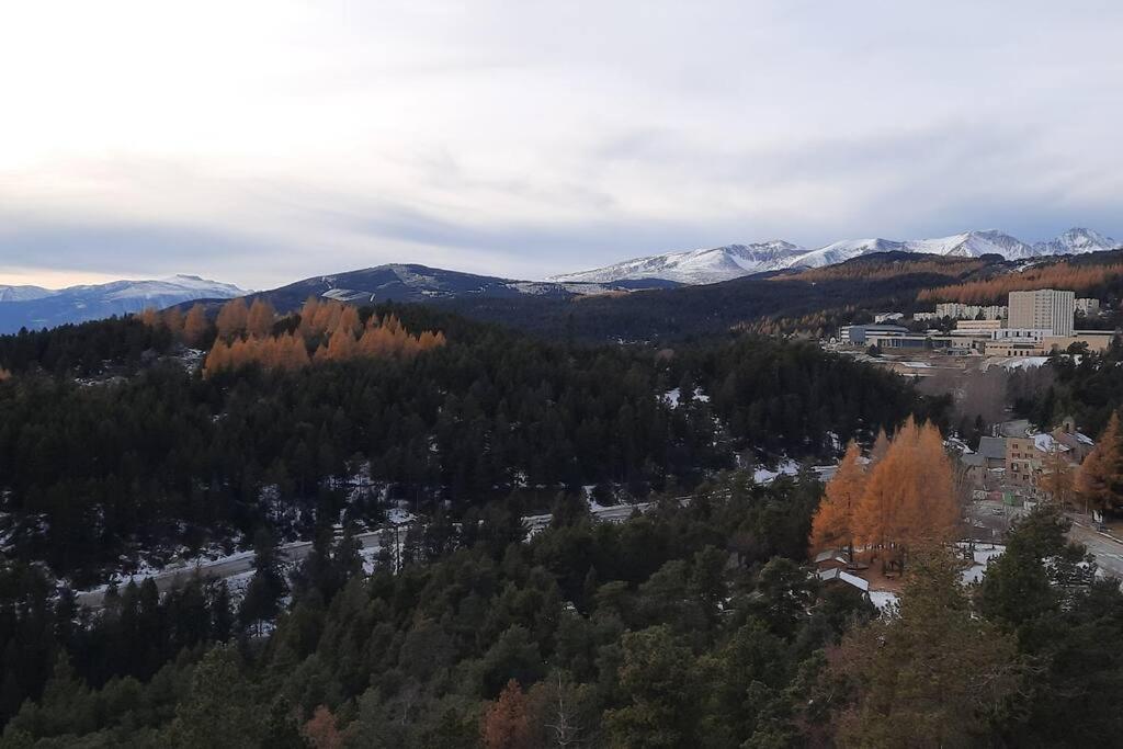 Joli F4 En Lisiere De Foret Font-Romeu-Odeillo-Via Exterior photo